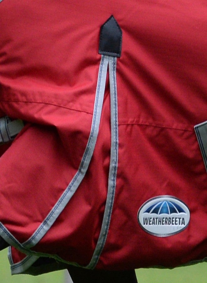 WeatherBeeta ComFiTec Classic Standard Neck Lite, Red/Silver/Navy, 63" - Image 5